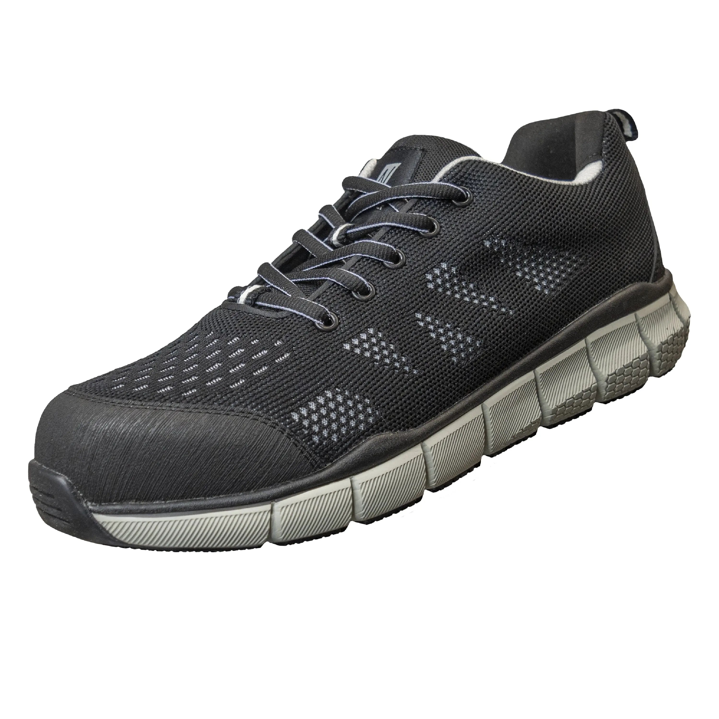 NITRAS SONIC STEP, Sicherheitshalbschuhe, S1P, strapazierfähiges Textil, schwarz / grau, widerstandsfähige EVA / Nitril-Laufsohle, schwarz / grau (Farbcode: 1012), EN ISO 20345, EN IEC 61340-4-3, DGUV Regel 112-191 - KERA Arbeitsschutz