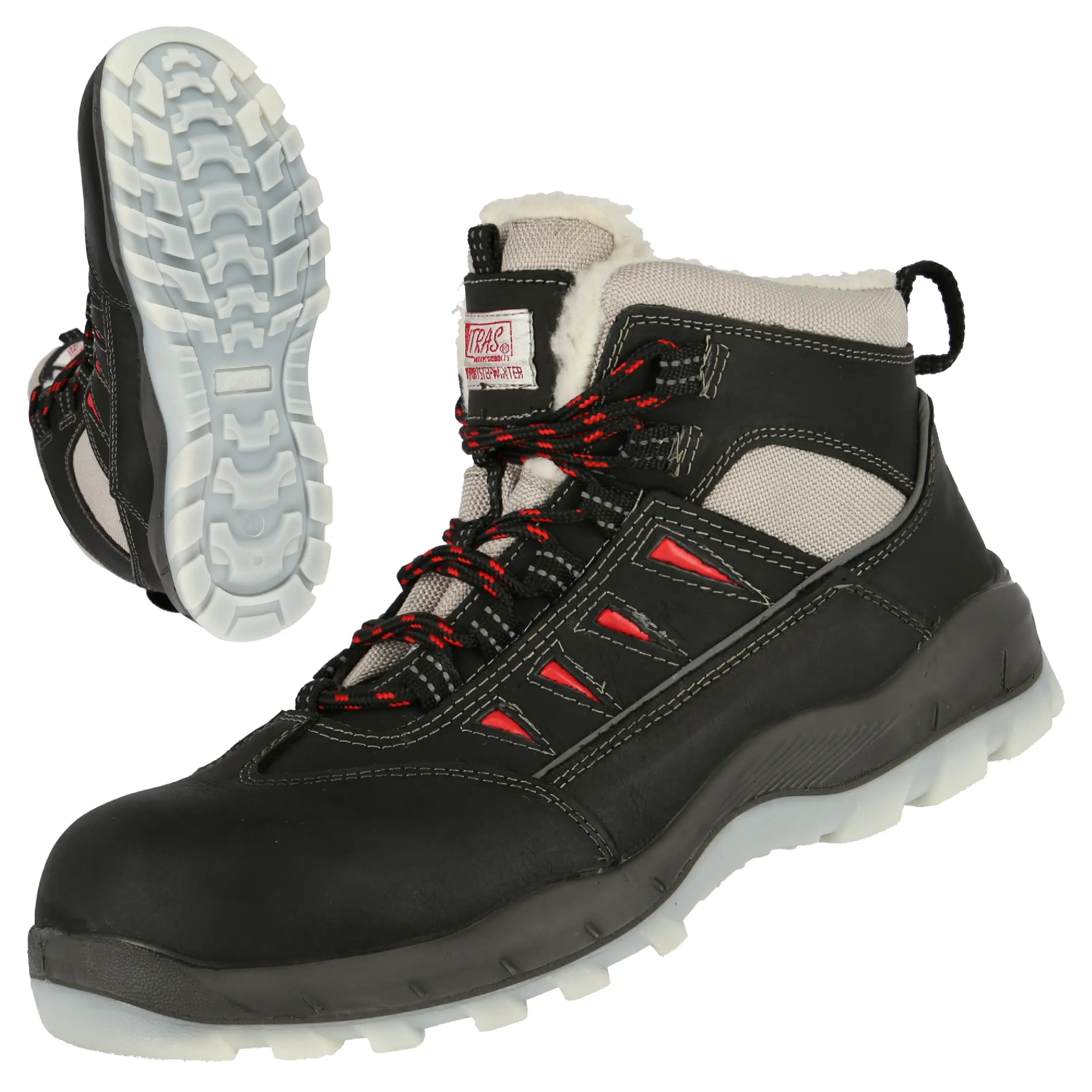 NITRAS SPORT STEP MID W, S3 CI Sicherheitswinterstiefel, halbhoch, schwarz,  EN ISO 20345, DGUV Regel 112-191 - KERA Arbeitsschutz