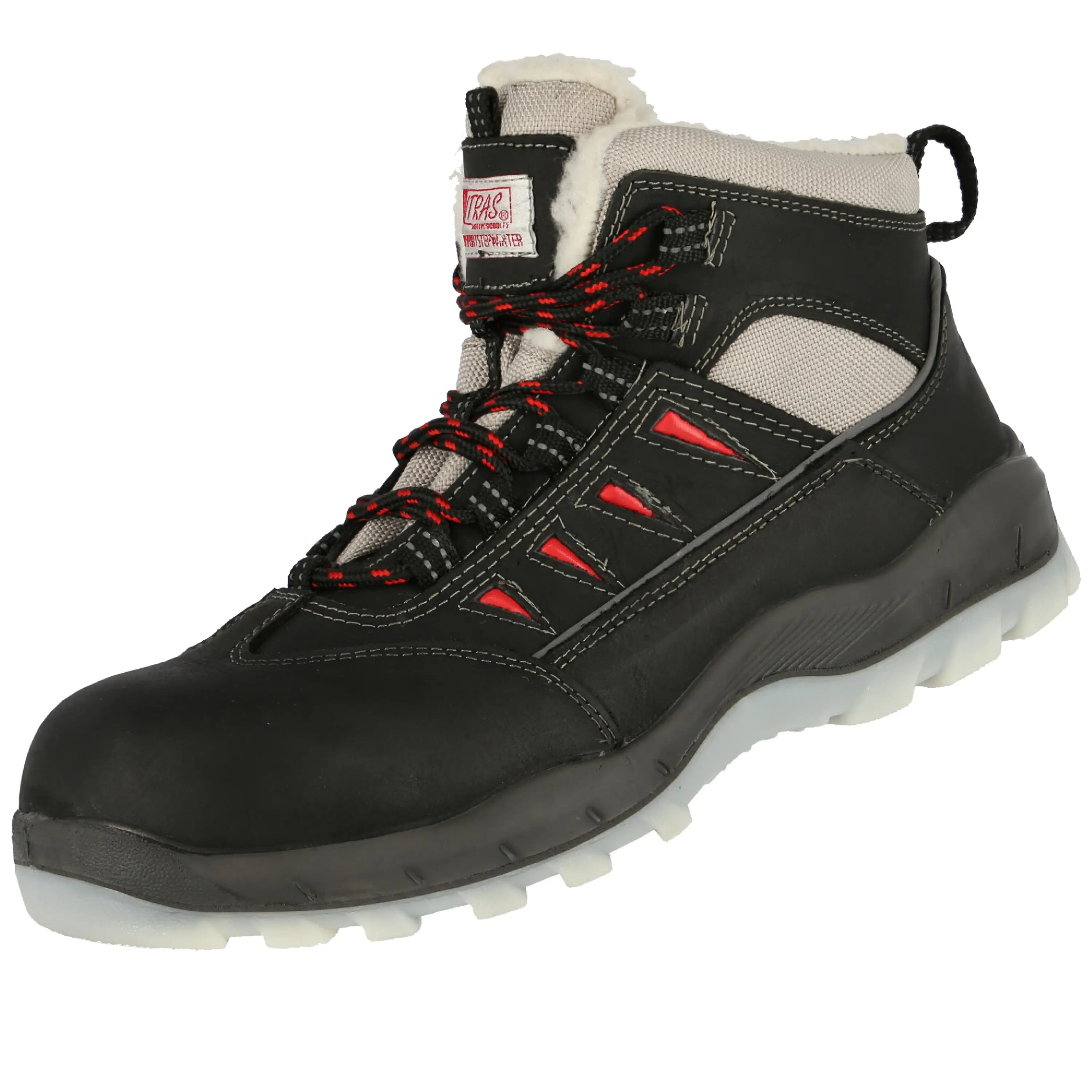 NITRAS SPORT STEP MID W, S3 CI Sicherheitswinterstiefel, halbhoch, schwarz,  EN ISO 20345, DGUV Regel 112-191 - KERA Arbeitsschutz