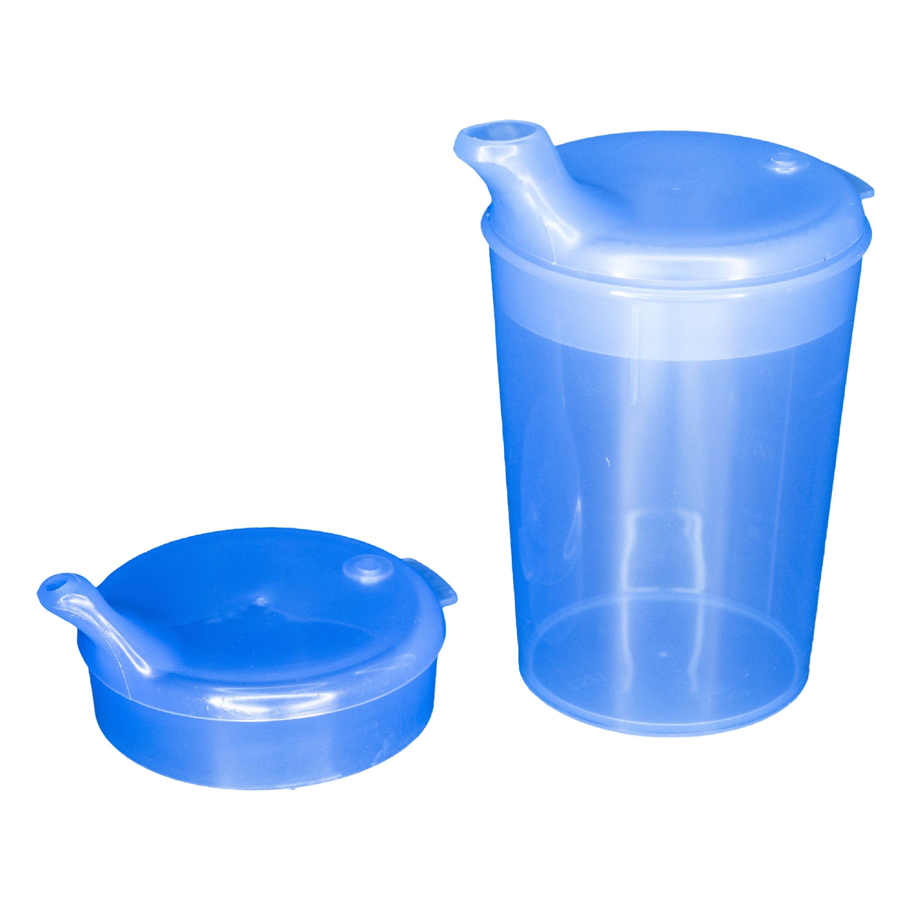 NITRAS Schnabelbecherset, blau, Karton à 50 Sets 