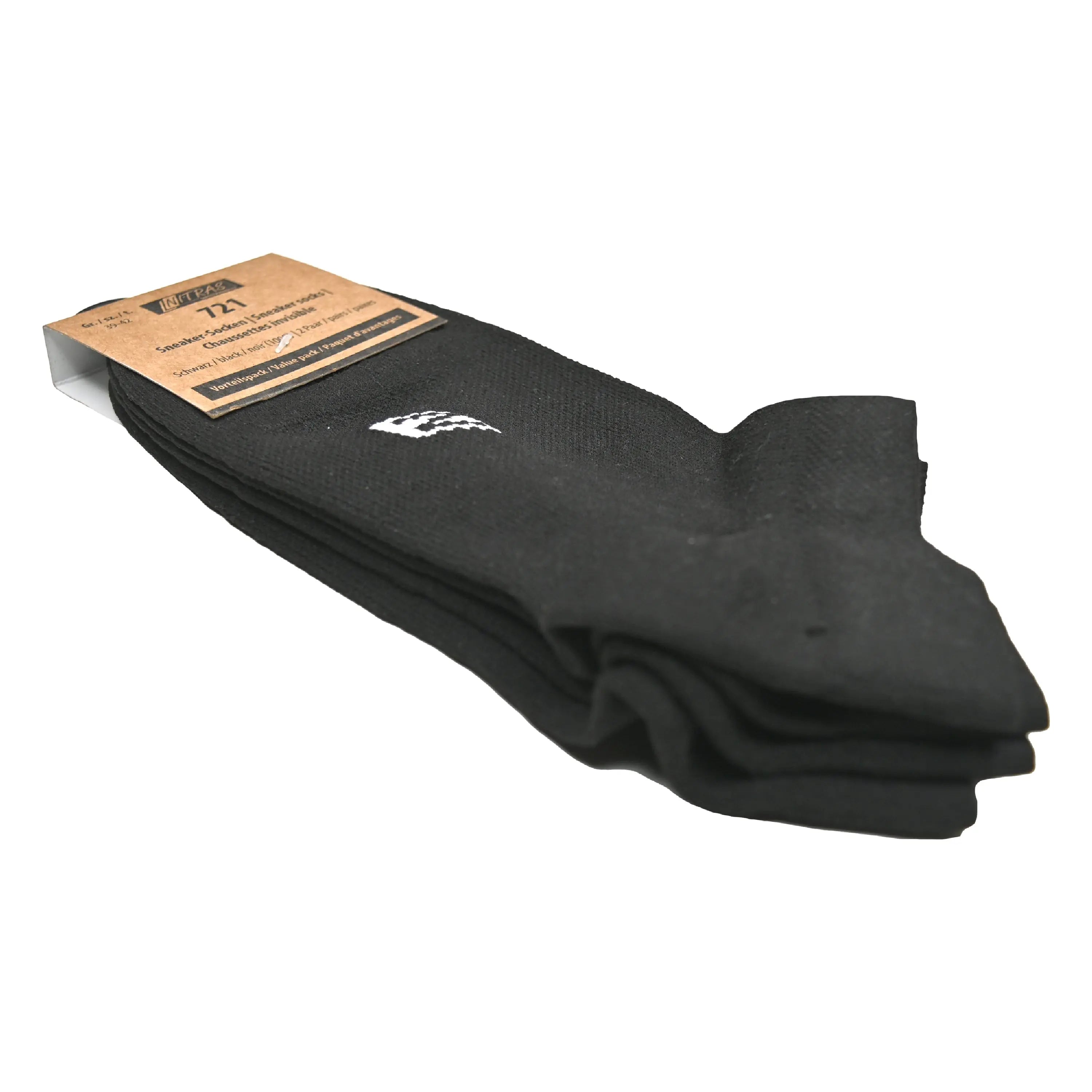 NITRAS Sneaker-Socken, schwarz, OEKO-TEX - KERA Arbeitsschutz