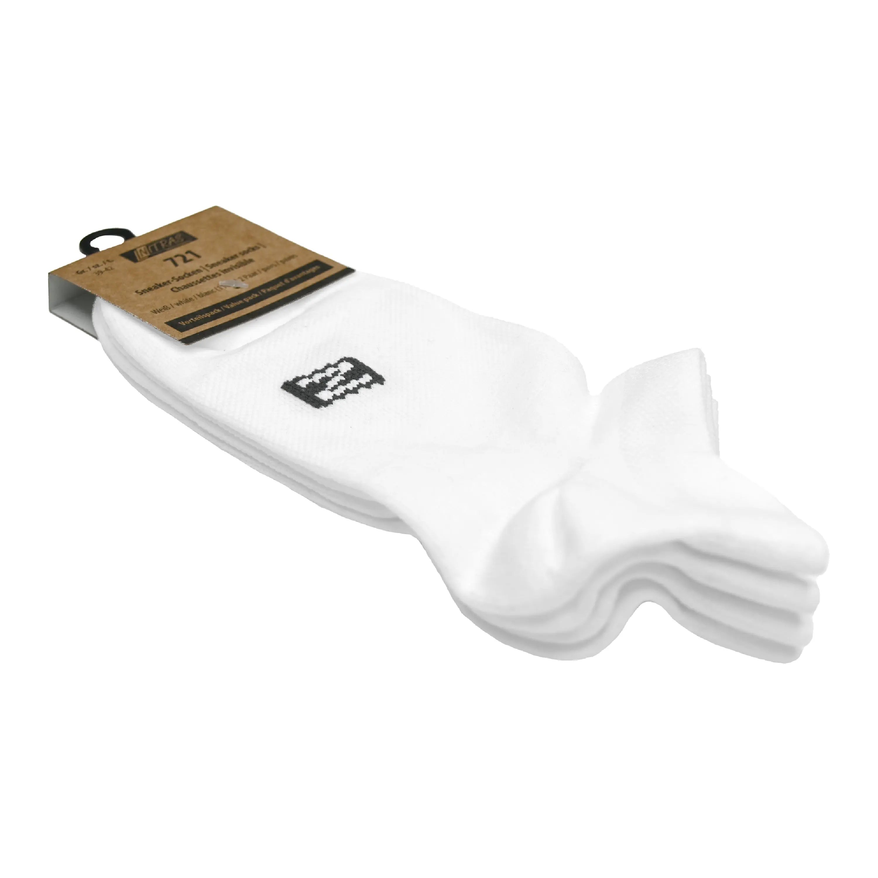 NITRAS Sneaker-Socken, weiß, OEKO-TEX - KERA Arbeitsschutz