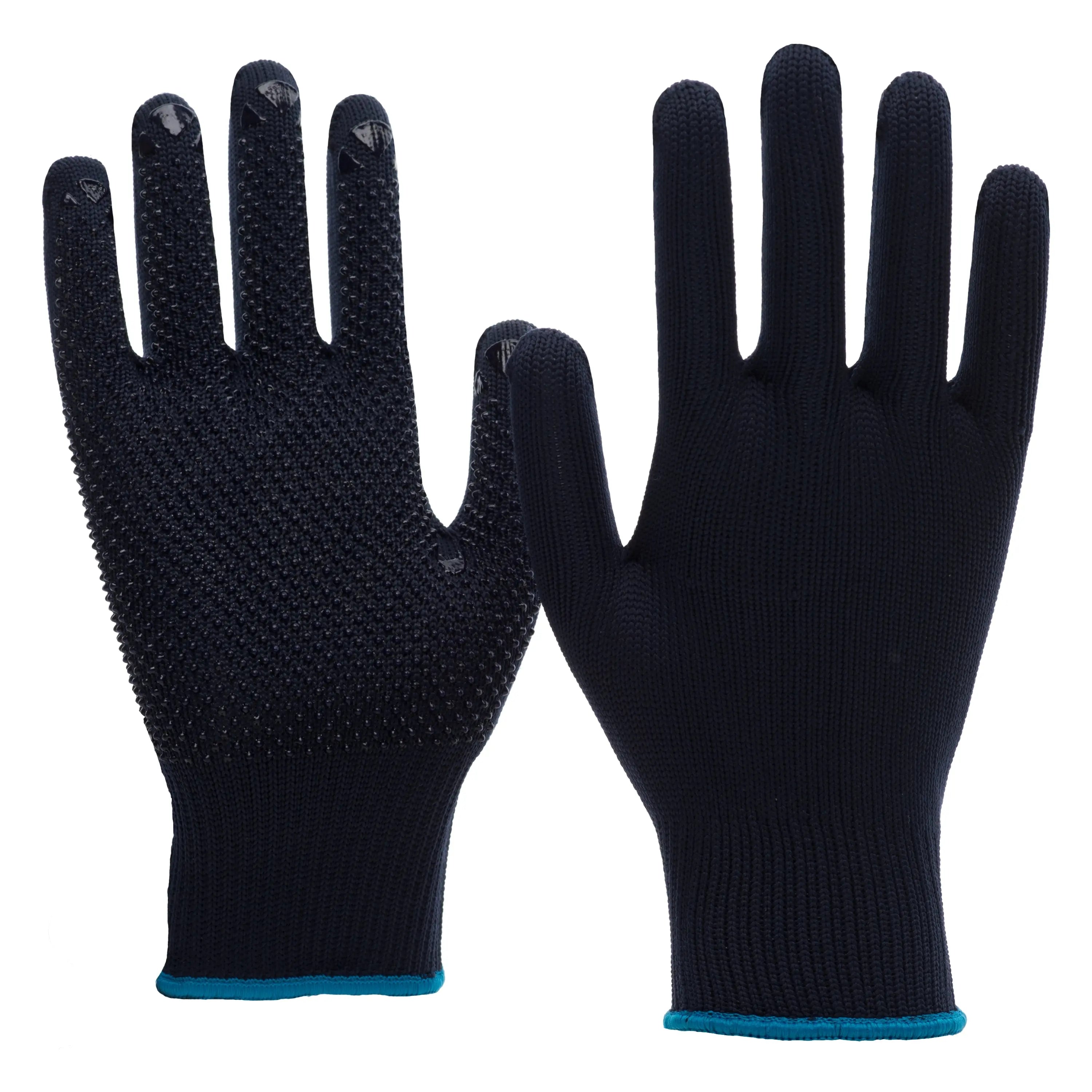 NITRAS Strickhandschuhe, blau / blau, EN 388 - KERA Arbeitsschutz