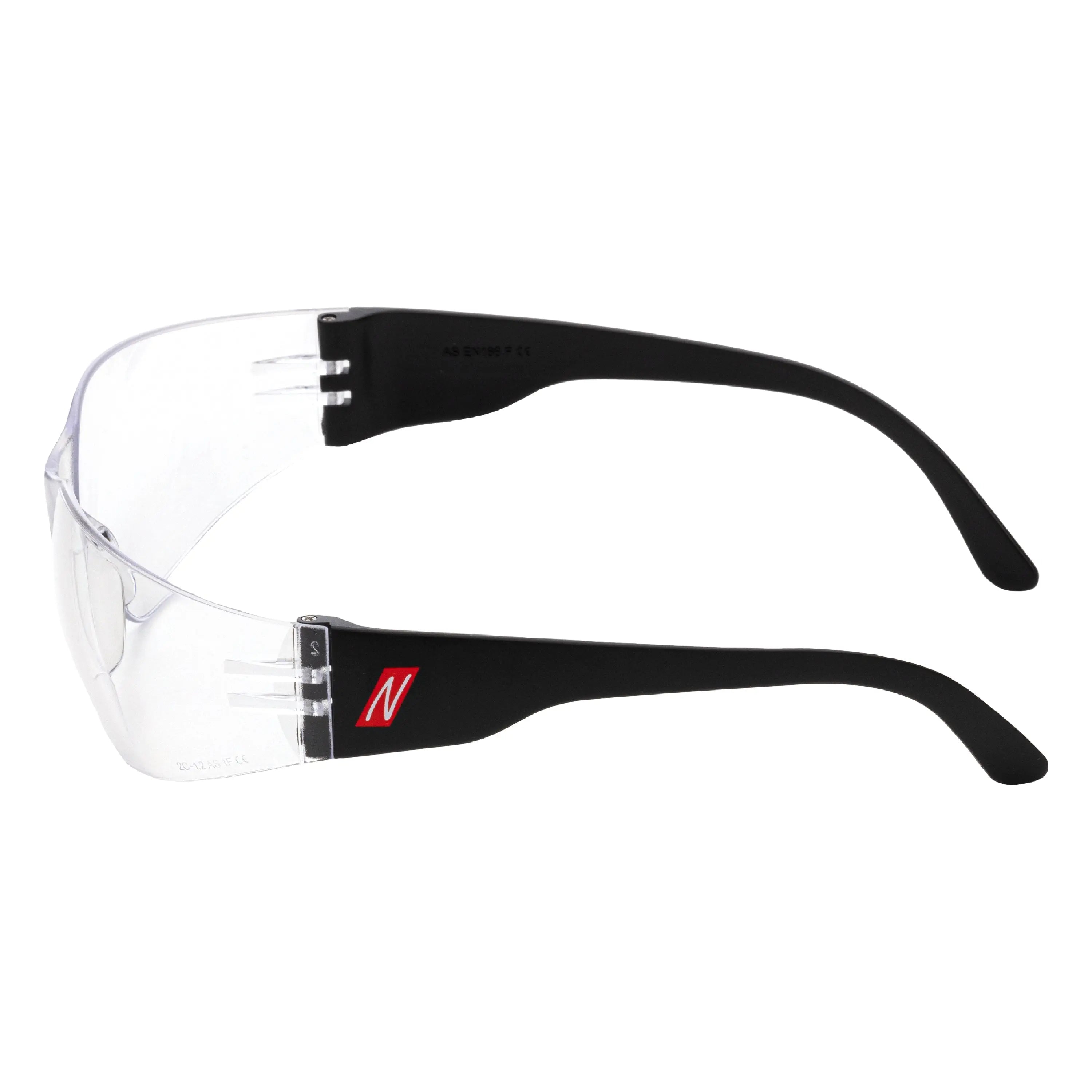 NITRAS VISION PROTECT BASIC, Schutzbrille, schwarz, EN 166 - KERA Arbeitsschutz