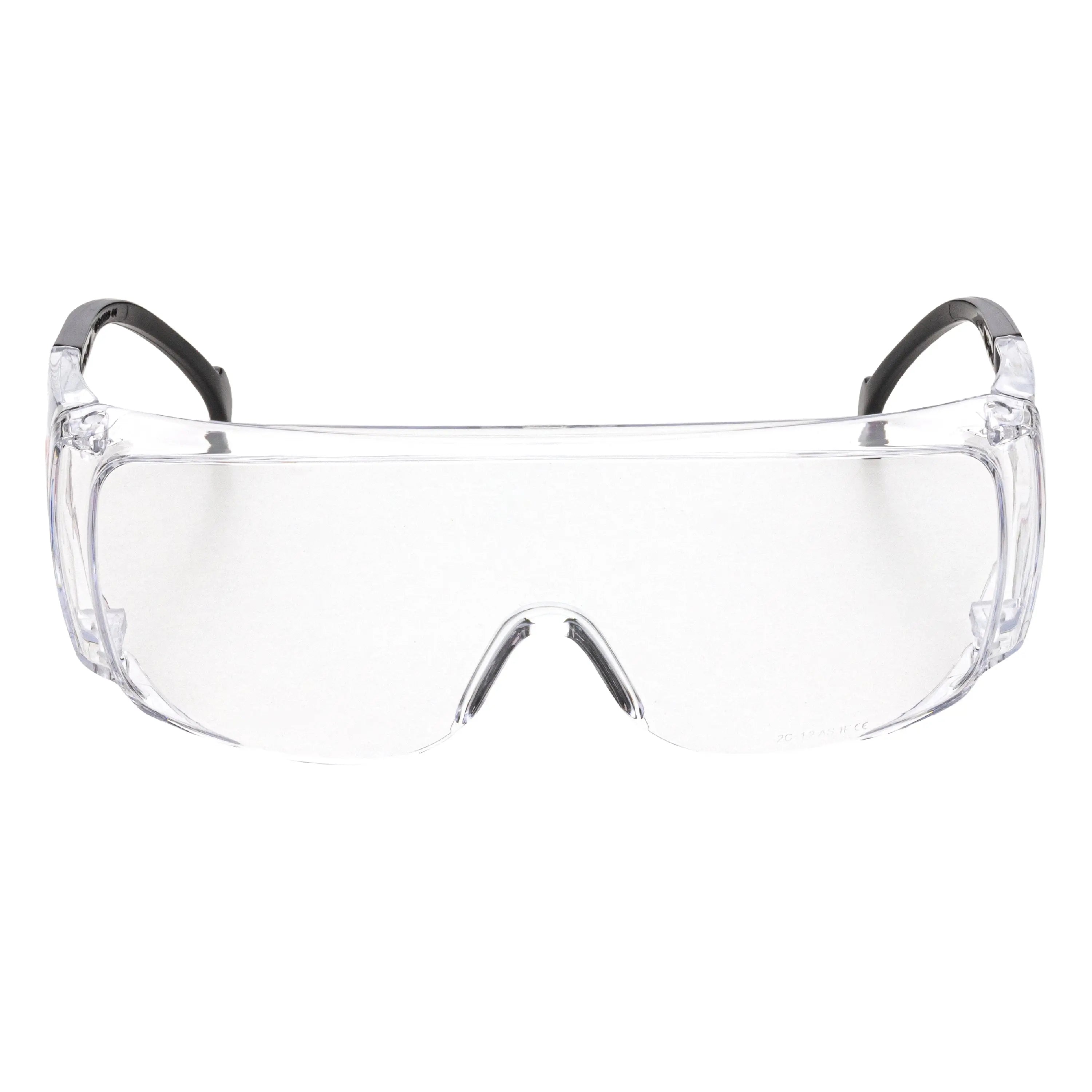 NITRAS VISION PROTECT OTG, Schutzbrille, schwarz / transparent, EN 166 - KERA Arbeitsschutz