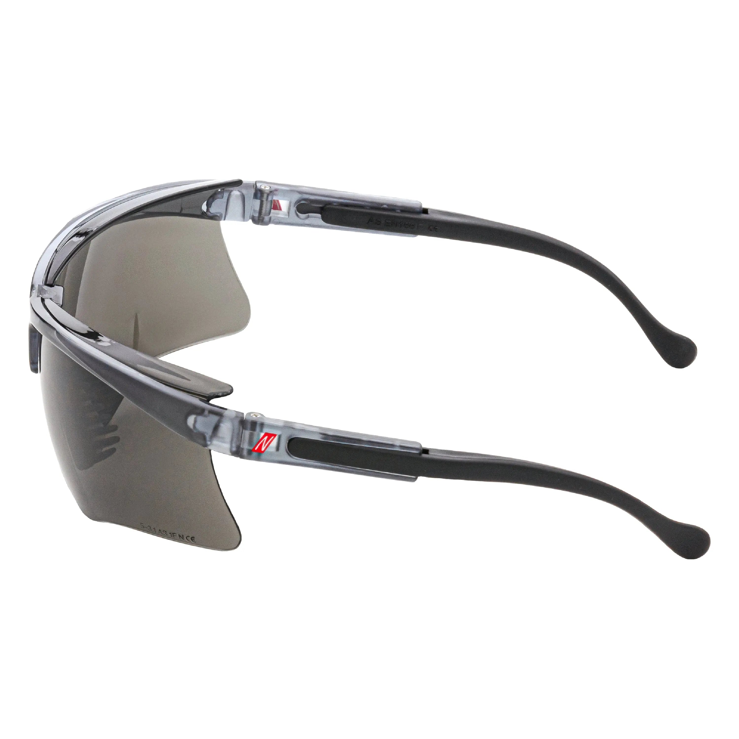 NITRAS VISION PROTECT PREMIUM, Schutzbrille,  schwarz / schwarz, EN 166 - KERA Arbeitsschutz