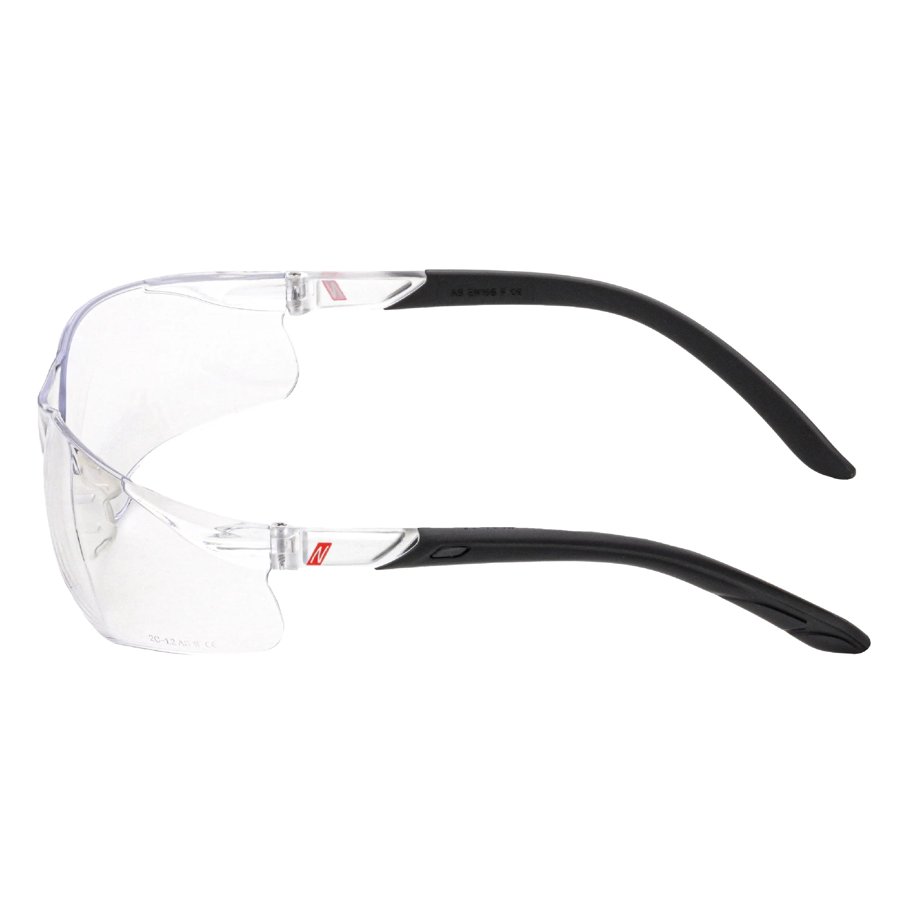NITRAS VISION PROTECT, Schutzbrille, schwarz / transparent, EN 166 - KERA Arbeitsschutz
