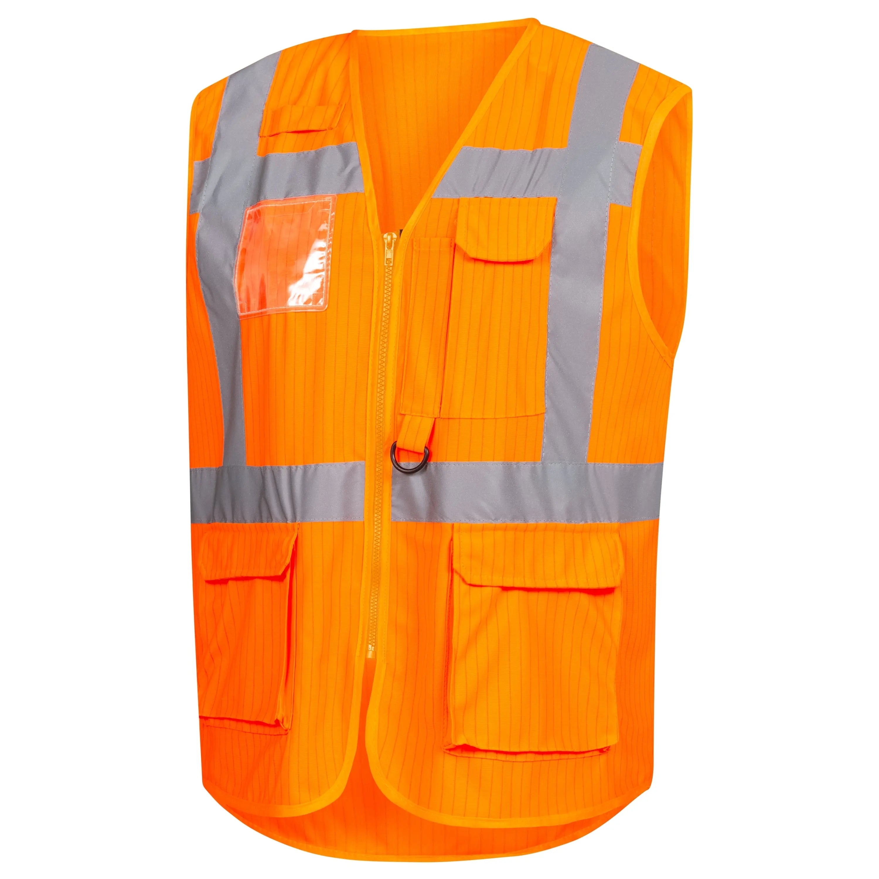 NITRAS Warnschutz-Weste, neonorange (Farbcode: 4100), EN ISO 13688, EN ISO 20471, EN 1149 - KERA Arbeitsschutz