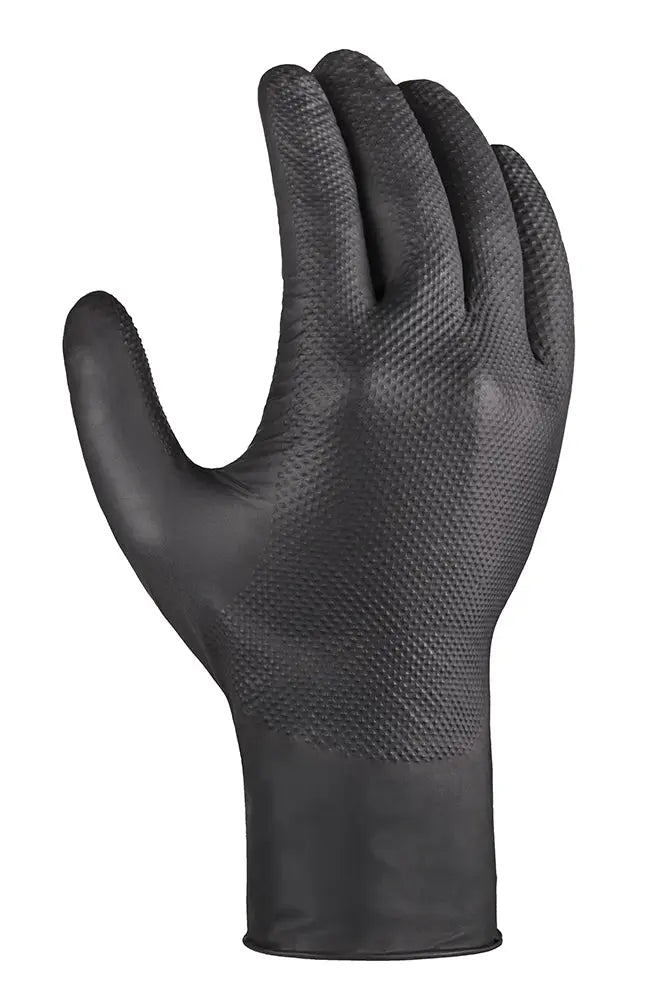 teXXor Nitril-Einweg-Handschuhe DIAMOND GRIP schwarz