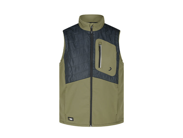 Bodywarmer Khaki/Schwarz Safety Jogger Workwear OAK BODY WARMER M 