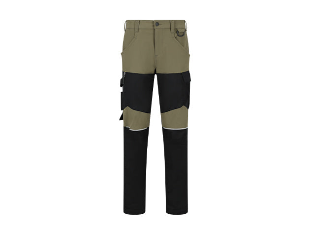 Arbeitshosen Khaki/Schwarz Safety Jogger Workwear OAK TROUSERS M 