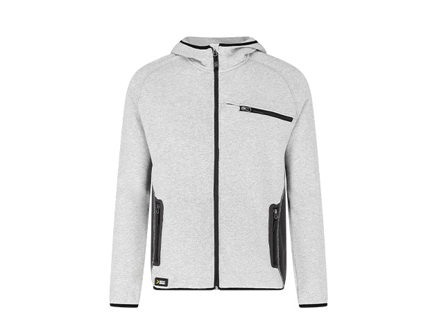 Hoodies Hellgrau/Dunkelgrau Safety Jogger Workwear OAK HOODIE MEN 2 