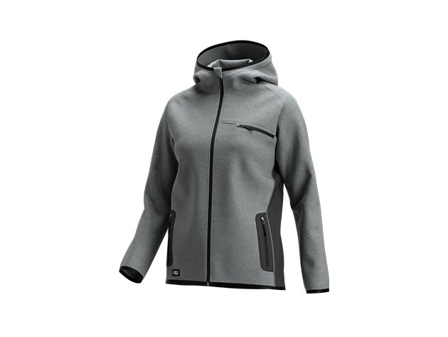 Hoodies Hellgrau/Dunkelgrau Safety Jogger Workwear OAK HOODIE W 