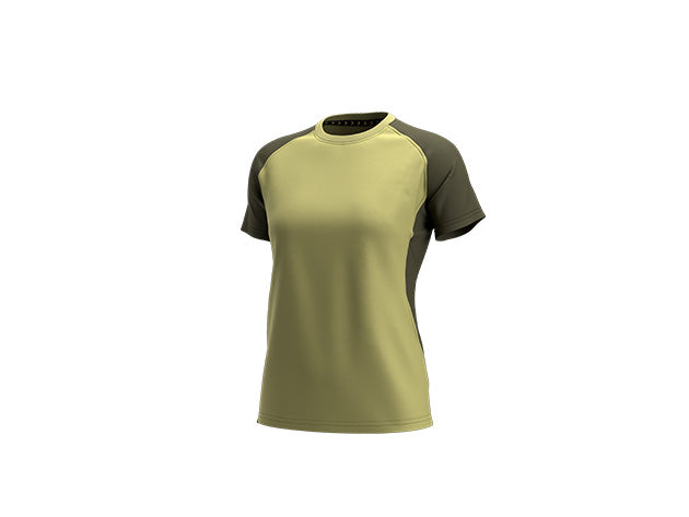 T-Shirts Hellgrün/Khaki Safety Jogger Workwear OAK TSHIRT W 