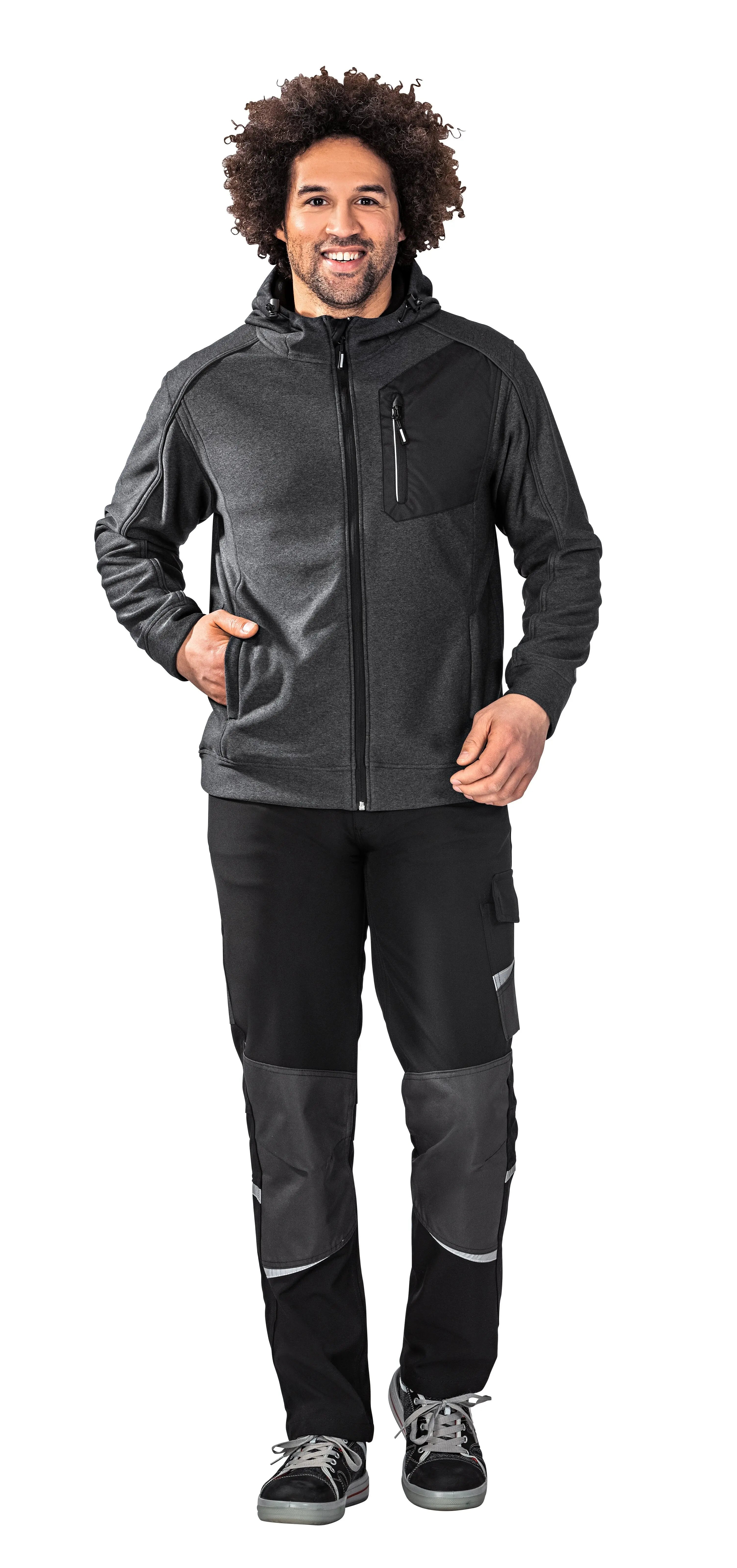 Owl Softshelljacke Unisex Ganzjährig, Frühling, Herbst Planam anthrazit - KERA Arbeitsschutz