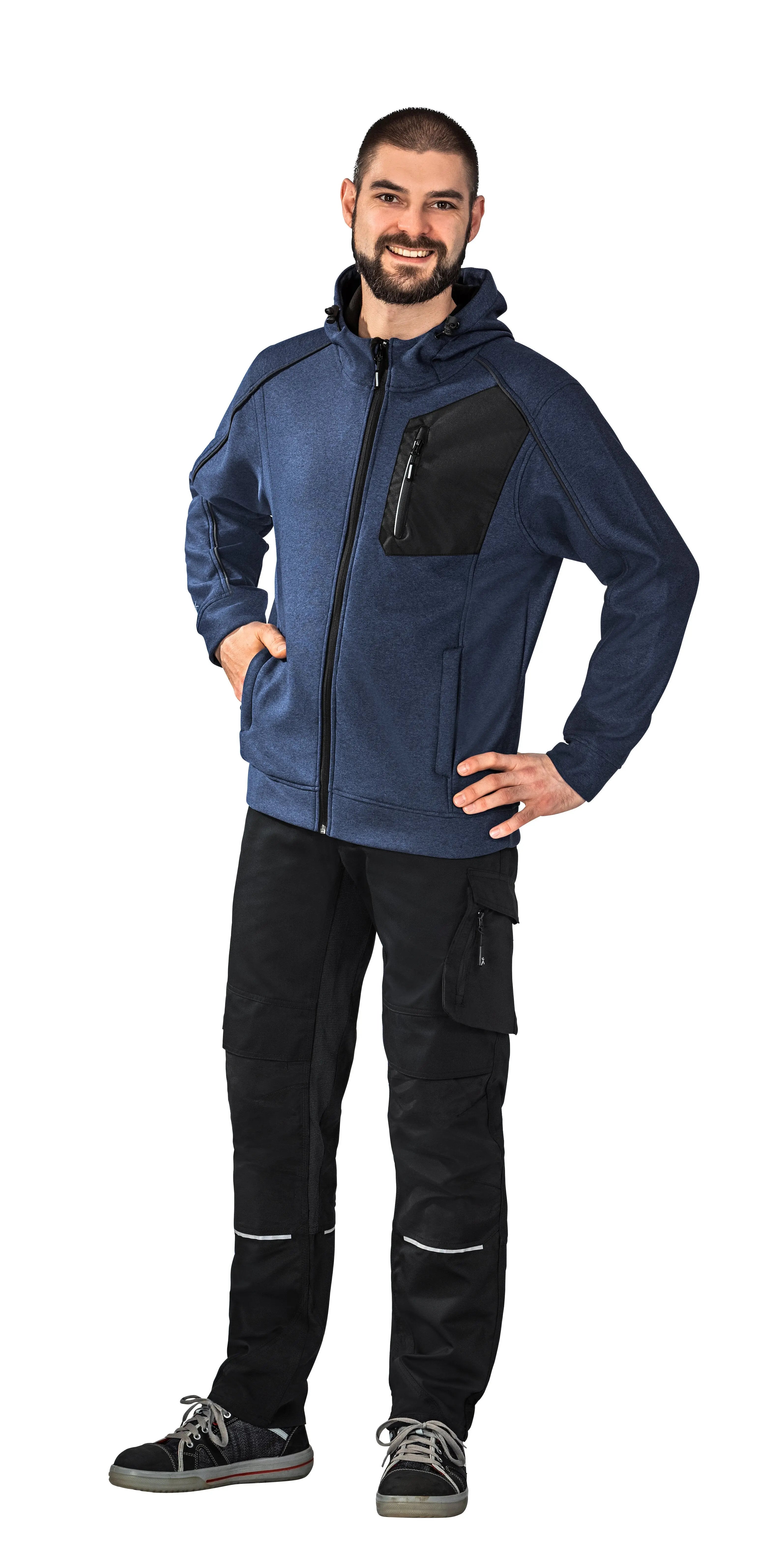 Owl Softshelljacke Unisex Ganzjährig, Frühling, Herbst Planam anthrazit - KERA Arbeitsschutz