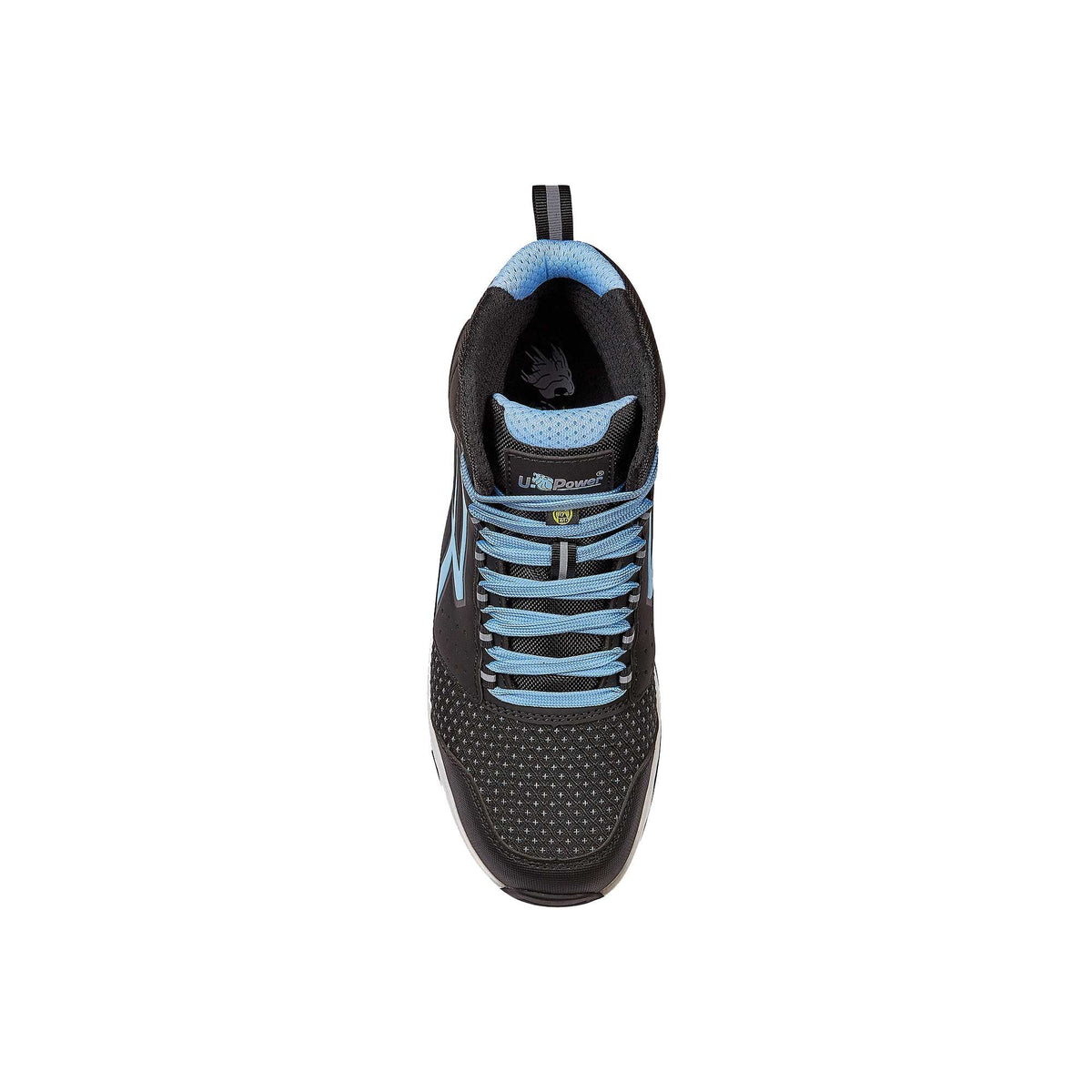 U-Power Sicherheitshochschuhe S3S PYKE ESD BLACK / BABY BLUE