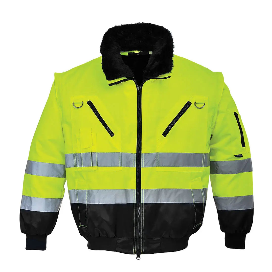 Warnschutz 3-in-1 Kontrast Pilotjacke  PJ50 KERA-Arbeitsschutz
