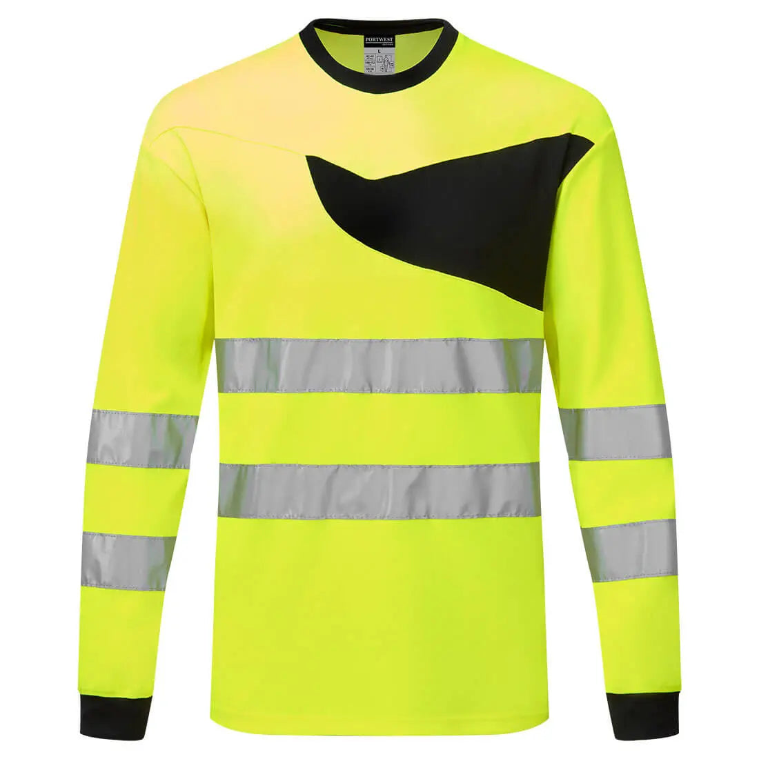 PW 2 Warnschutz T-Shirt langarm PW221 - KERA Arbeitsschutz