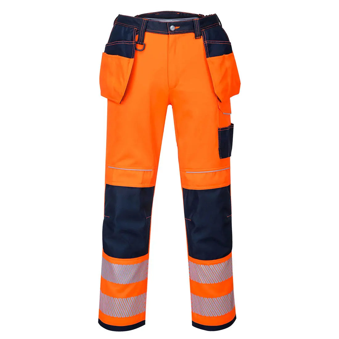 PW3 Warnschutz Arbeitsbundhose mit Holstertaschen T501 - KERA Arbeitsschutz