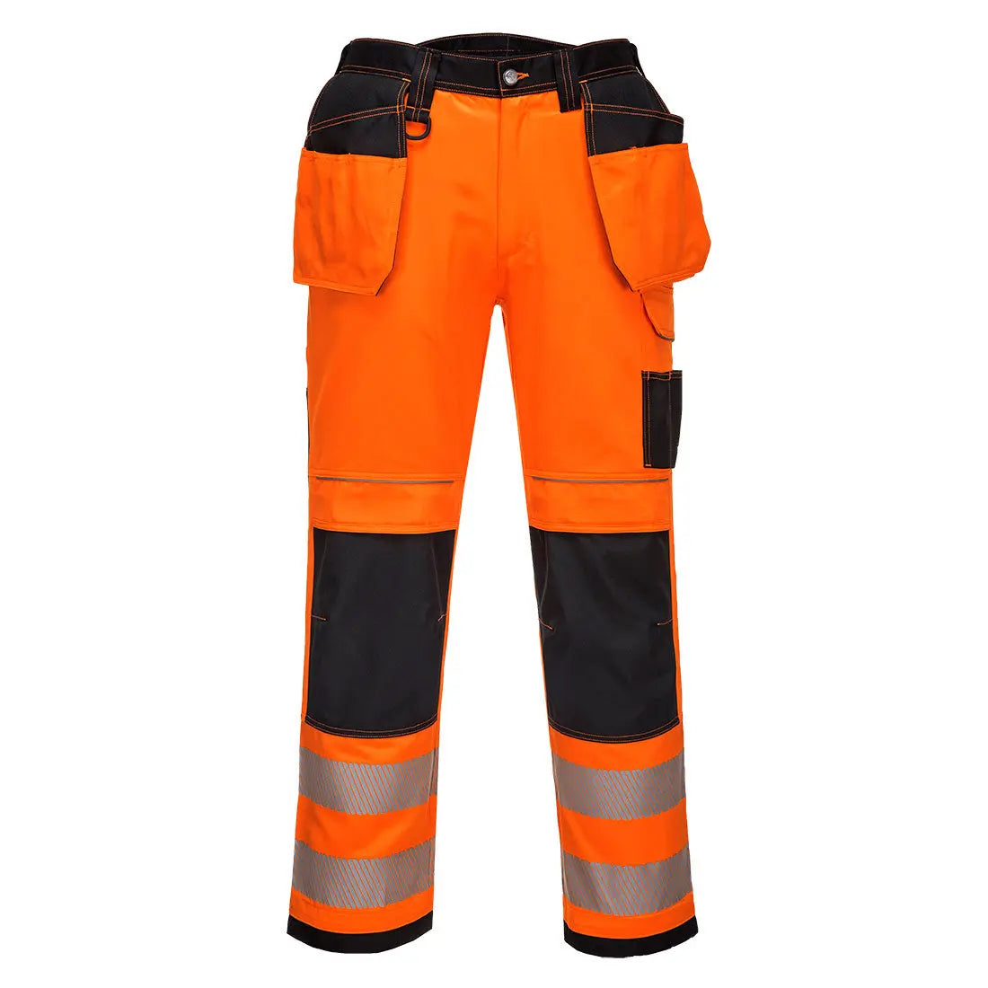 PW3 Warnschutz Arbeitsbundhose mit Holstertaschen T501 - KERA Arbeitsschutz