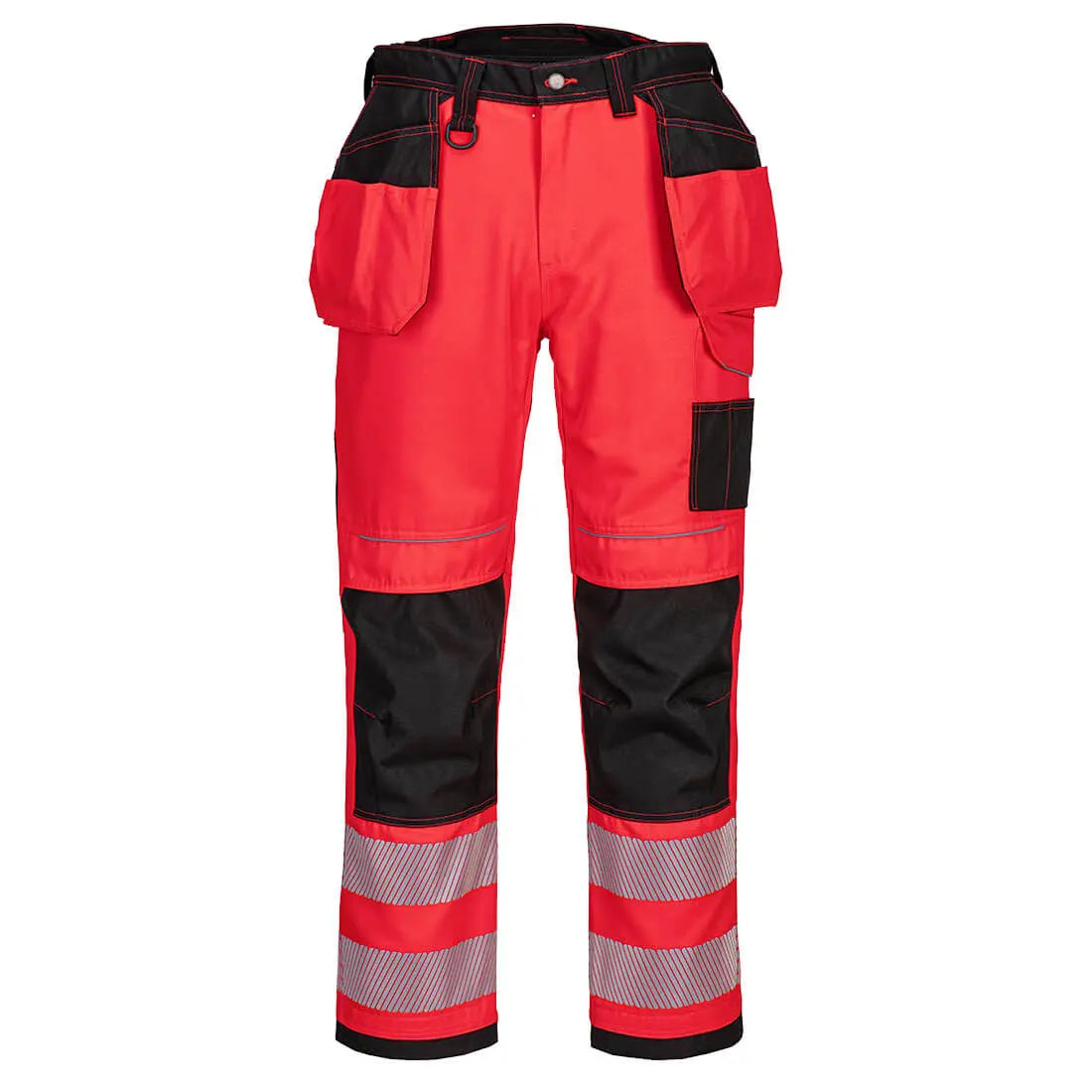 PW3 Warnschutz Arbeitsbundhose mit Holstertaschen T501 - KERA Arbeitsschutz