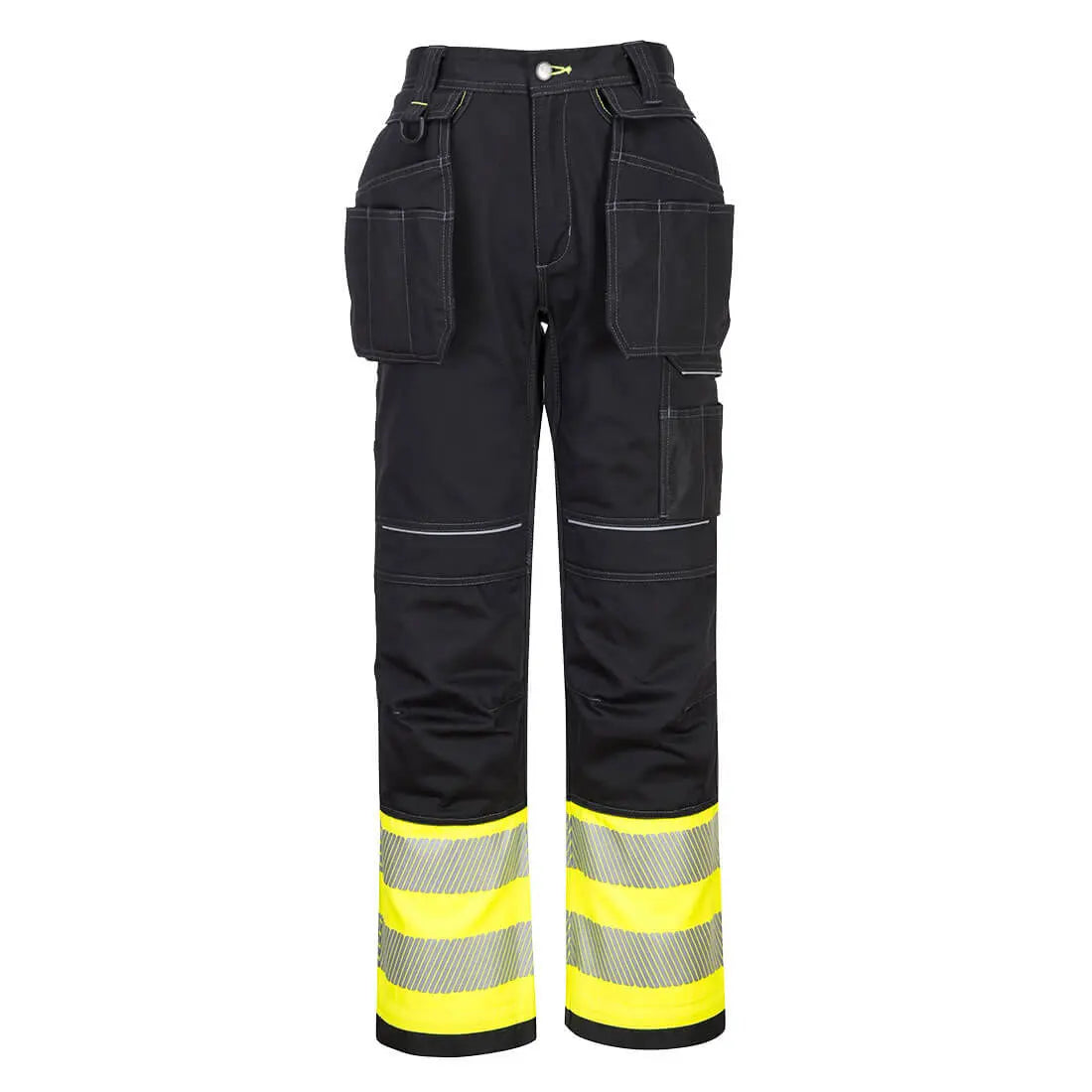 PW3 Warnschutz- Bundhose mit Holstertaschen Klasse 1 PW307 - KERA Arbeitsschutz