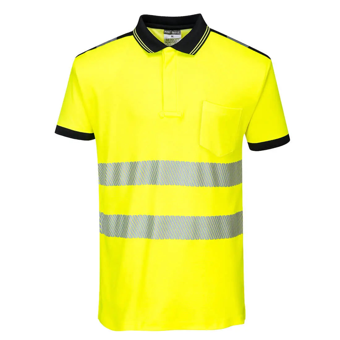 PW3 Warnschutz Cotton Comfort Poloshirt kurzarm  T180 - KERA Arbeitsschutz