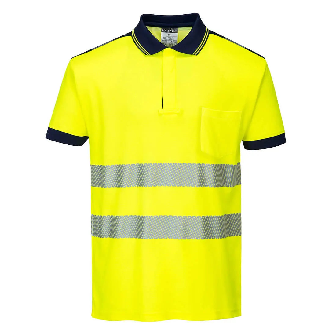 PW3 Warnschutz Cotton Comfort Poloshirt kurzarm  T180 - KERA Arbeitsschutz