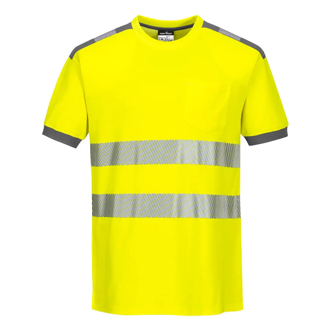 PW3 Warnschutz Cotton Comfort T-Shirt kurzarm  T181 - KERA Arbeitsschutz