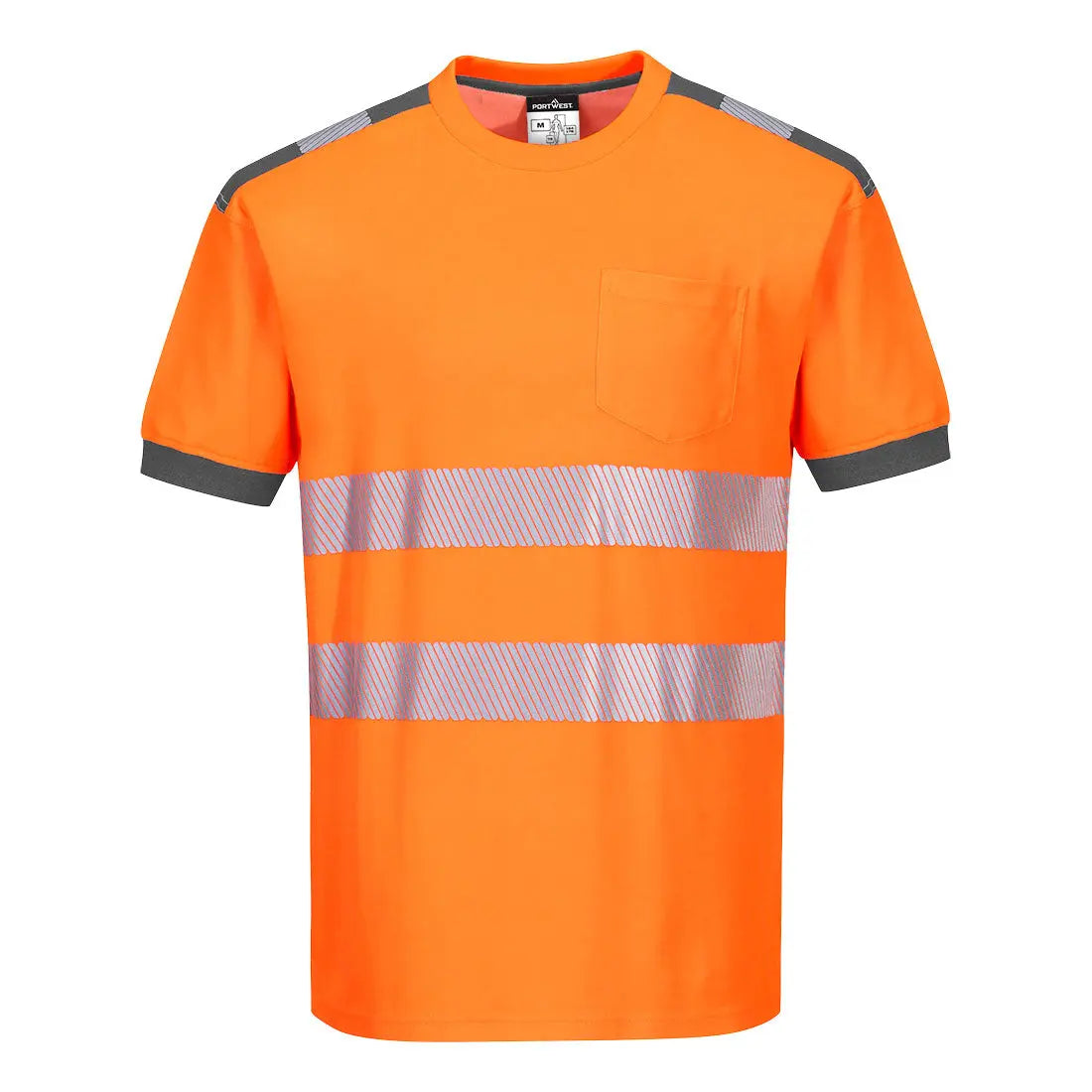 PW3 Warnschutz Cotton Comfort T-Shirt kurzarm  T181 - KERA Arbeitsschutz