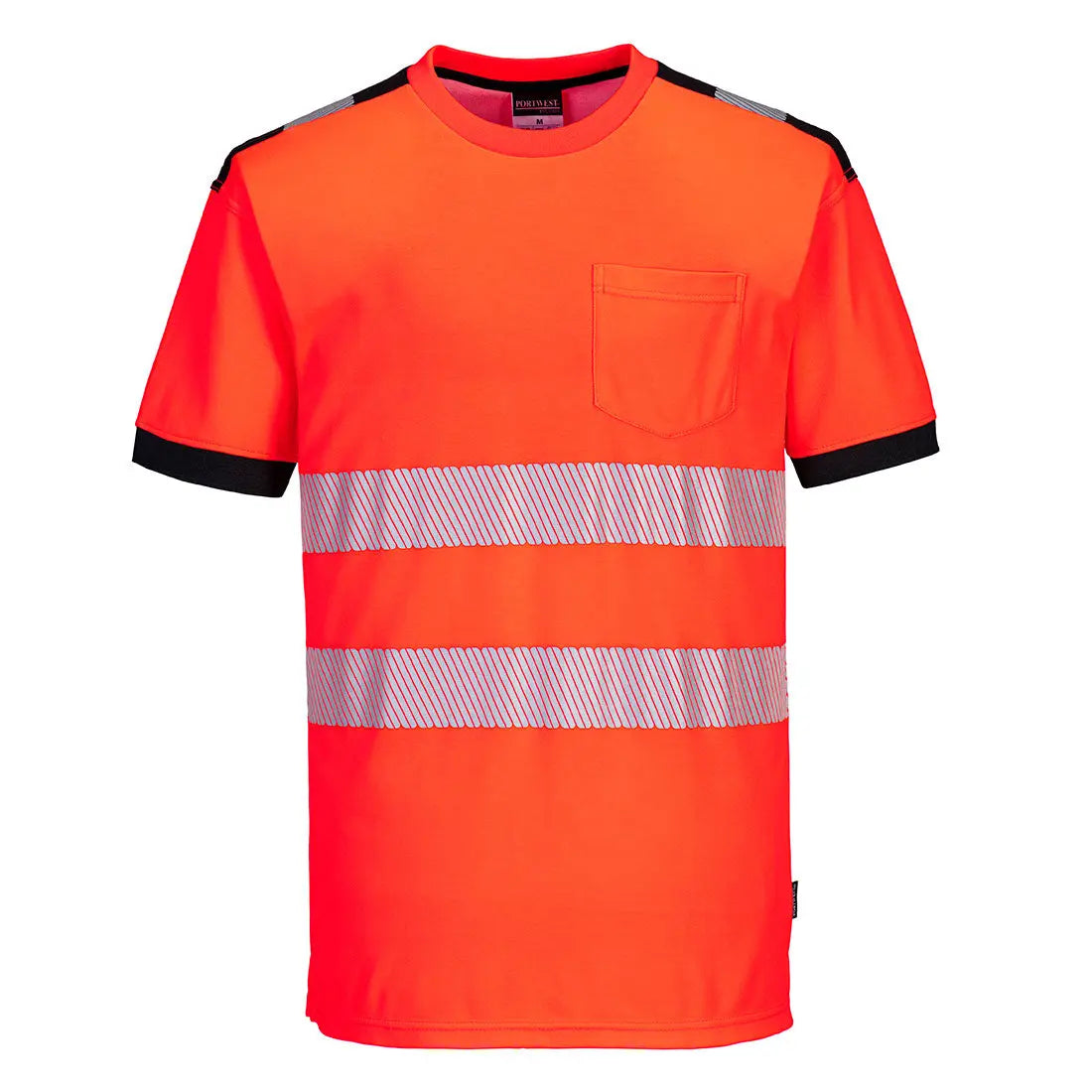 PW3 Warnschutz Cotton Comfort T-Shirt kurzarm  T181 - KERA Arbeitsschutz