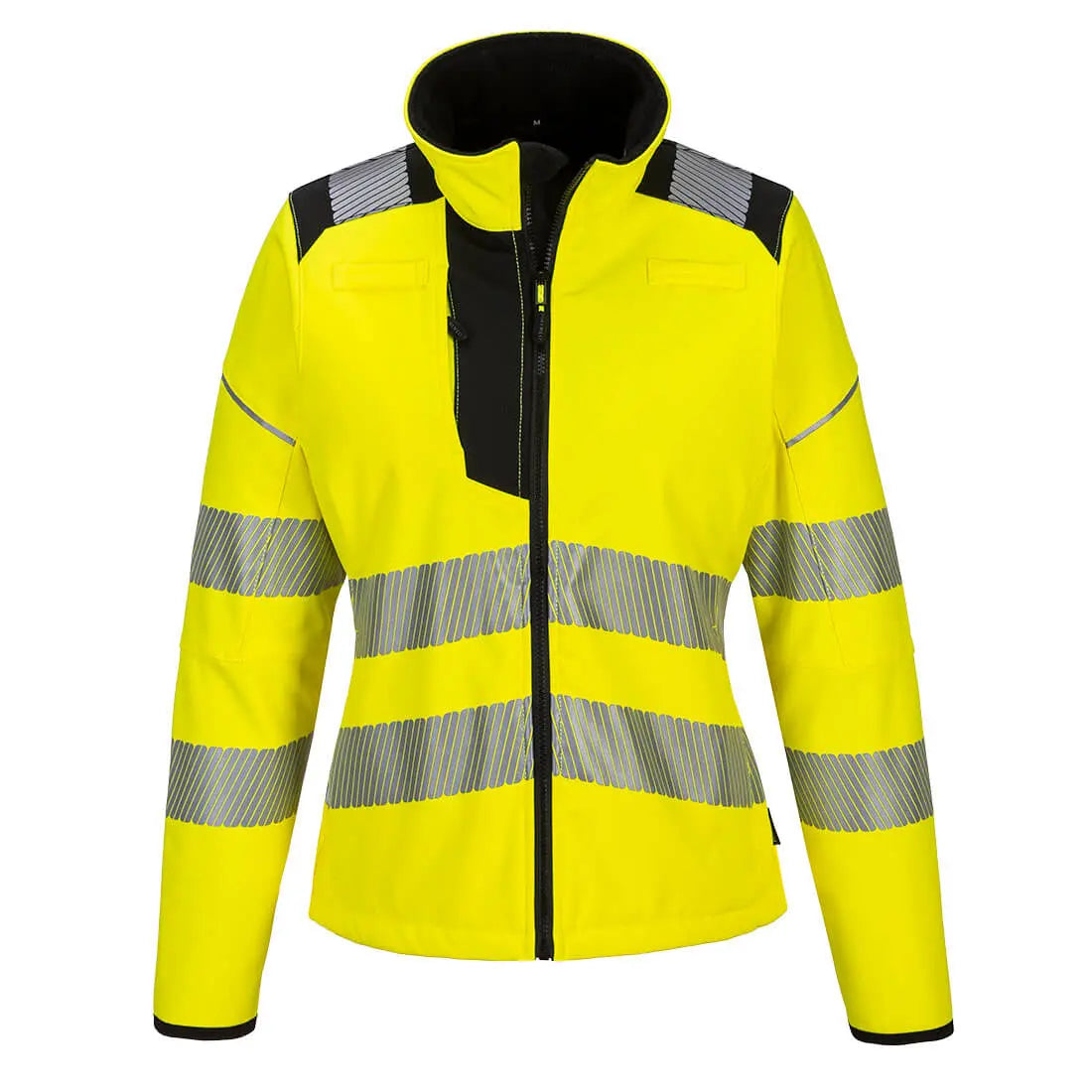 PW3 Warnschutz Damen Softshelljacke PW381 - KERA Arbeitsschutz