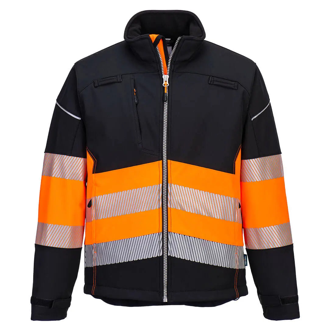 PW3 Warnschutz Softshelljacke Klasse 1 (3L) PW375 - KERA Arbeitsschutz