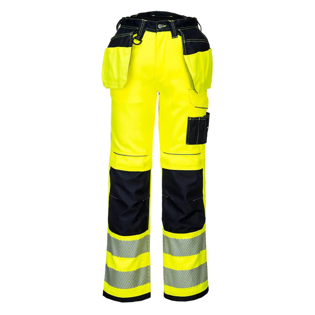 PW3 Warnschutz Stretch-Bundhose mit Holstertaschen PW306 - KERA Arbeitsschutz