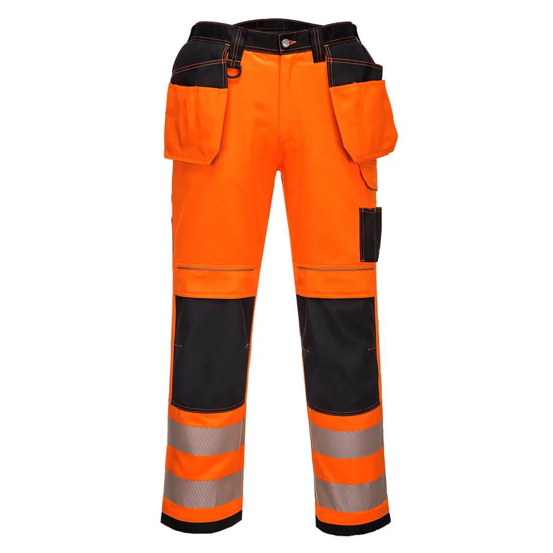 PW3 Warnschutz Stretch-Bundhose mit Holstertaschen PW306 - KERA Arbeitsschutz