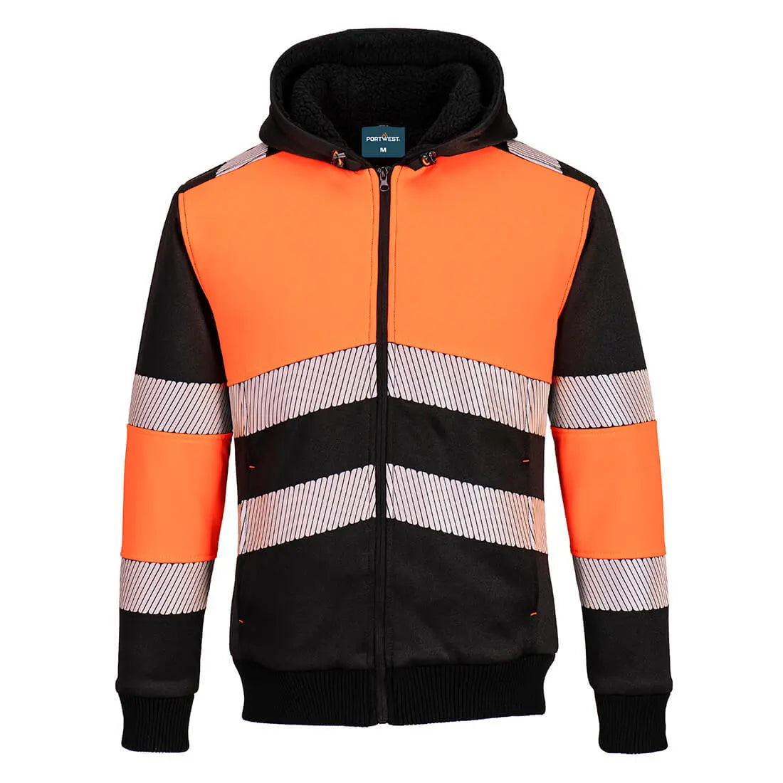PW3 Winter- Kapuzenjacke mit Reißverschluss Klasse 1 PW377 - KERA Arbeitsschutz