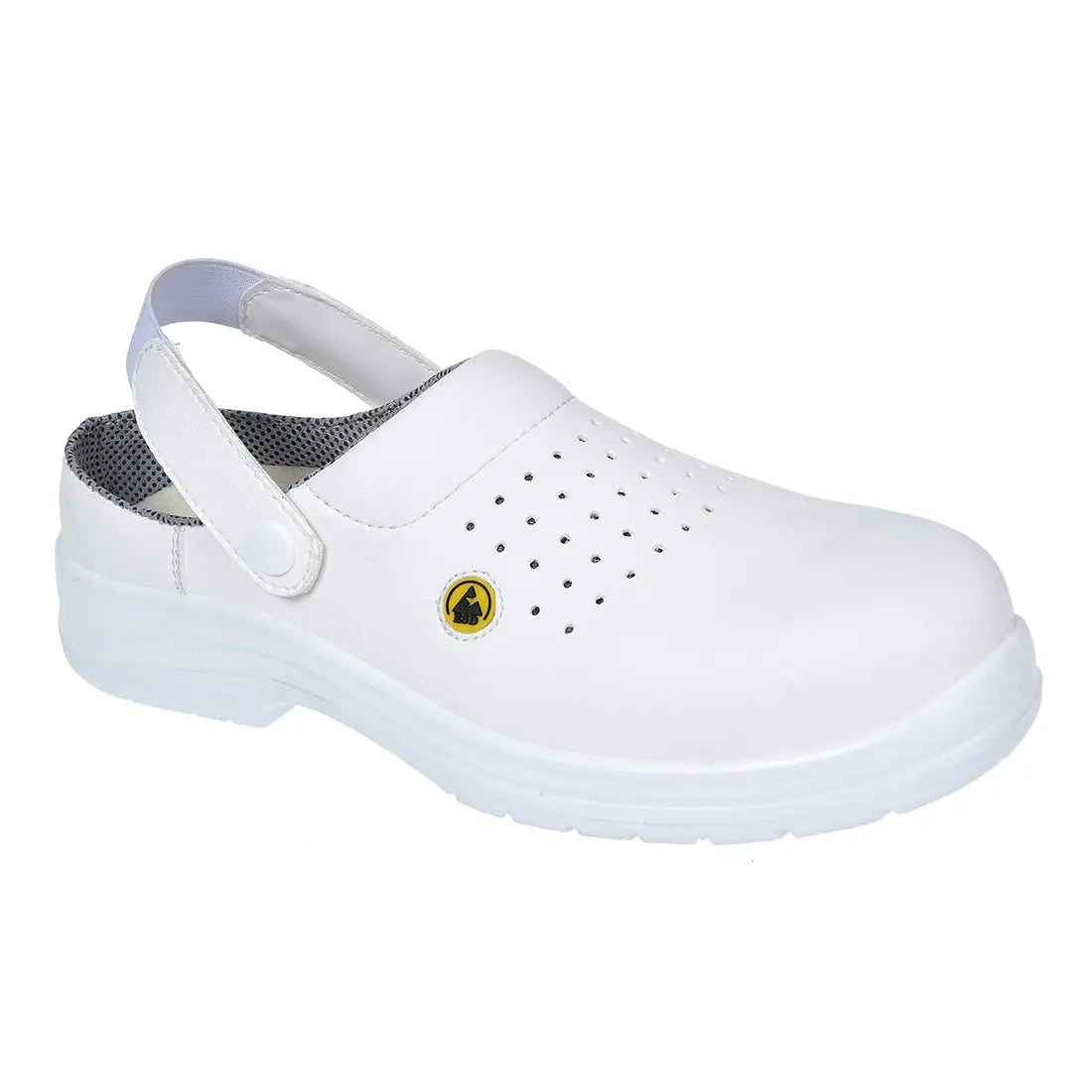 Perforierter Portwest Compositelite ESD Sicherheits-Clog SB AE FC03 - KERA Arbeitsschutz