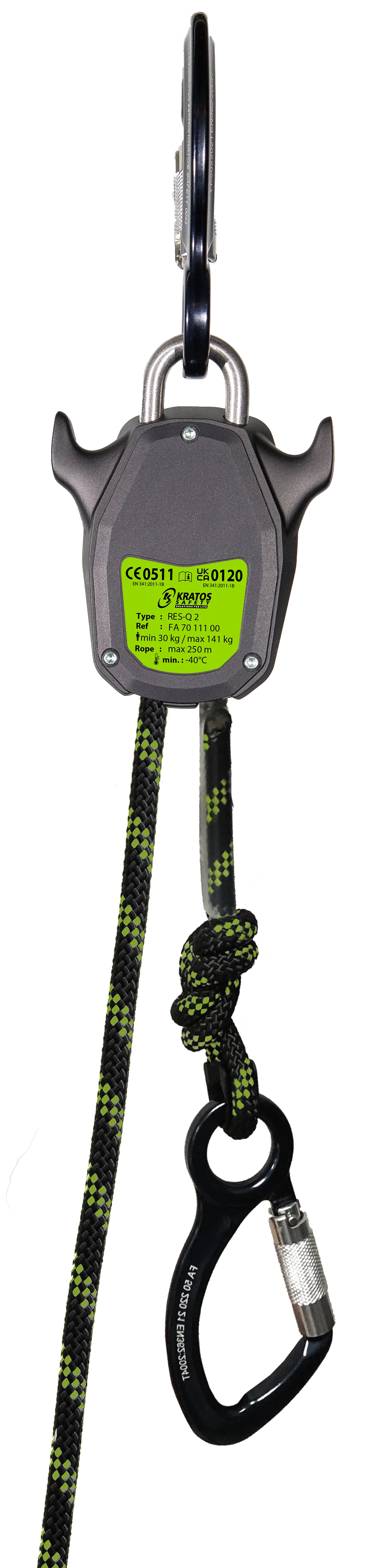 RESC-U, Abseil-/EvakuierungsgerÃ¤t, 40 m