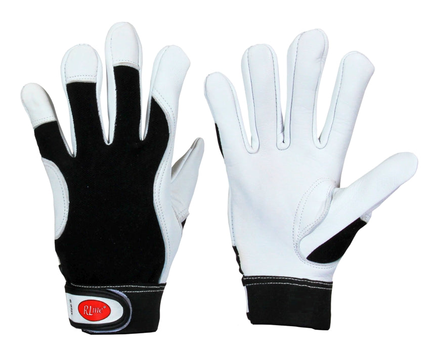 RLine® | Ziegen-Nappalederhandschuh | Klettverschluss 