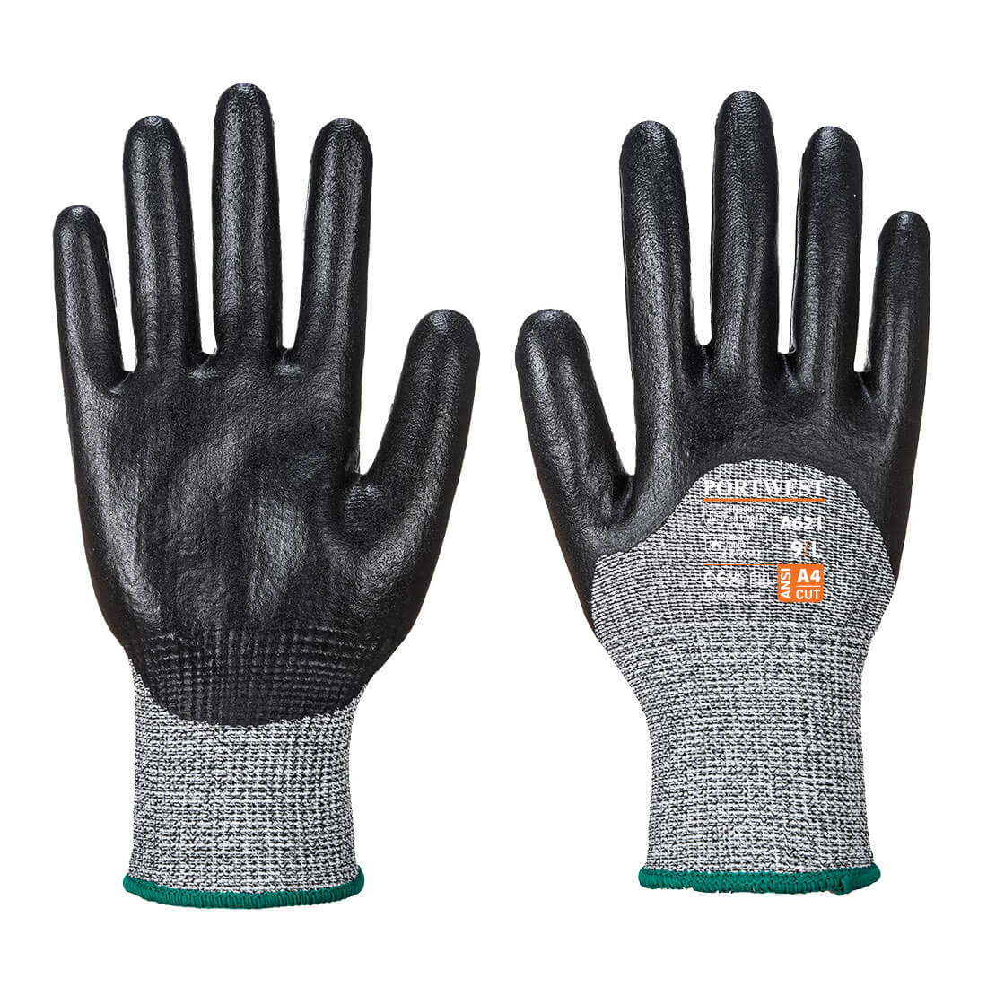 SCHNITTSCHUTZ-HANDSCHUH mit 3/4 Nitrilschaumbeschichtung A621 - KERA Arbeitsschutz