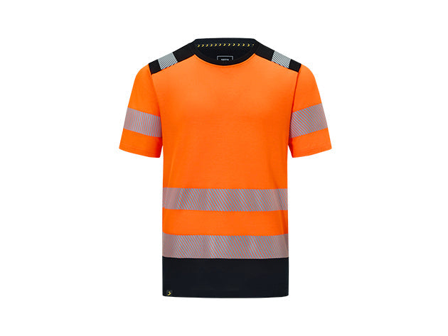 T-Shirts Orange/Schwarz Safety Jogger Workwear SCUTI COTTON TSHIRT 