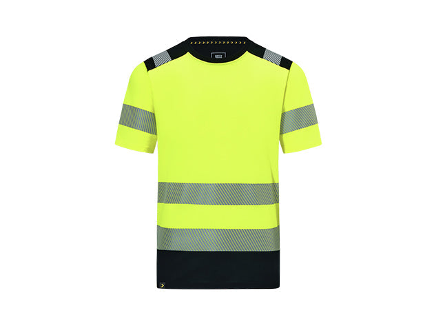 T-Shirts Gelb/Schwarz Safety Jogger Workwear SCUTI COTTON TSHIRT 