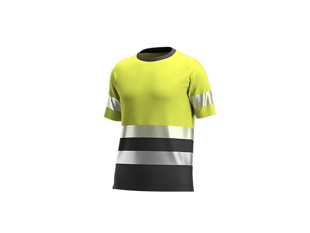 T-Shirts Gelb/Dunkelgrau Safety Jogger Workwear SCUTI TSHIRT M 