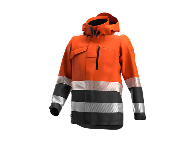 Winterjacken Orange/Dunkelgrau Safety Jogger Workwear SCUTI WINTER JKT M 