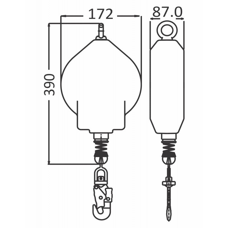 SENTINELS REACT - Lastsicherungsgerät (max. 250 kg) 