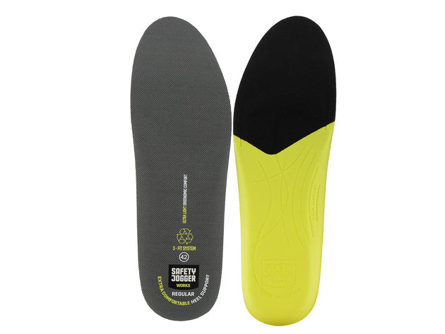 Einlegesohlen Schwarz Safety Jogger SJ3FITM 