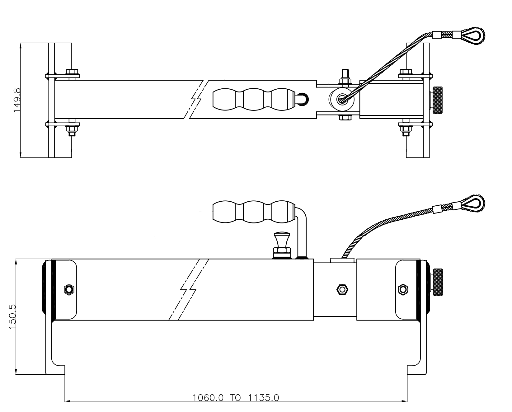 SLABGRAB Anschlagvorrichtung für vorgefertigte Betonplatte