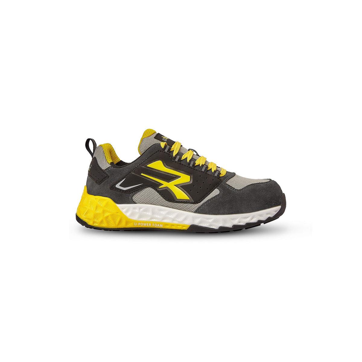 U-Power Sicherheitshalbschuhe S1PS STARK ESD GREY / YELLOW