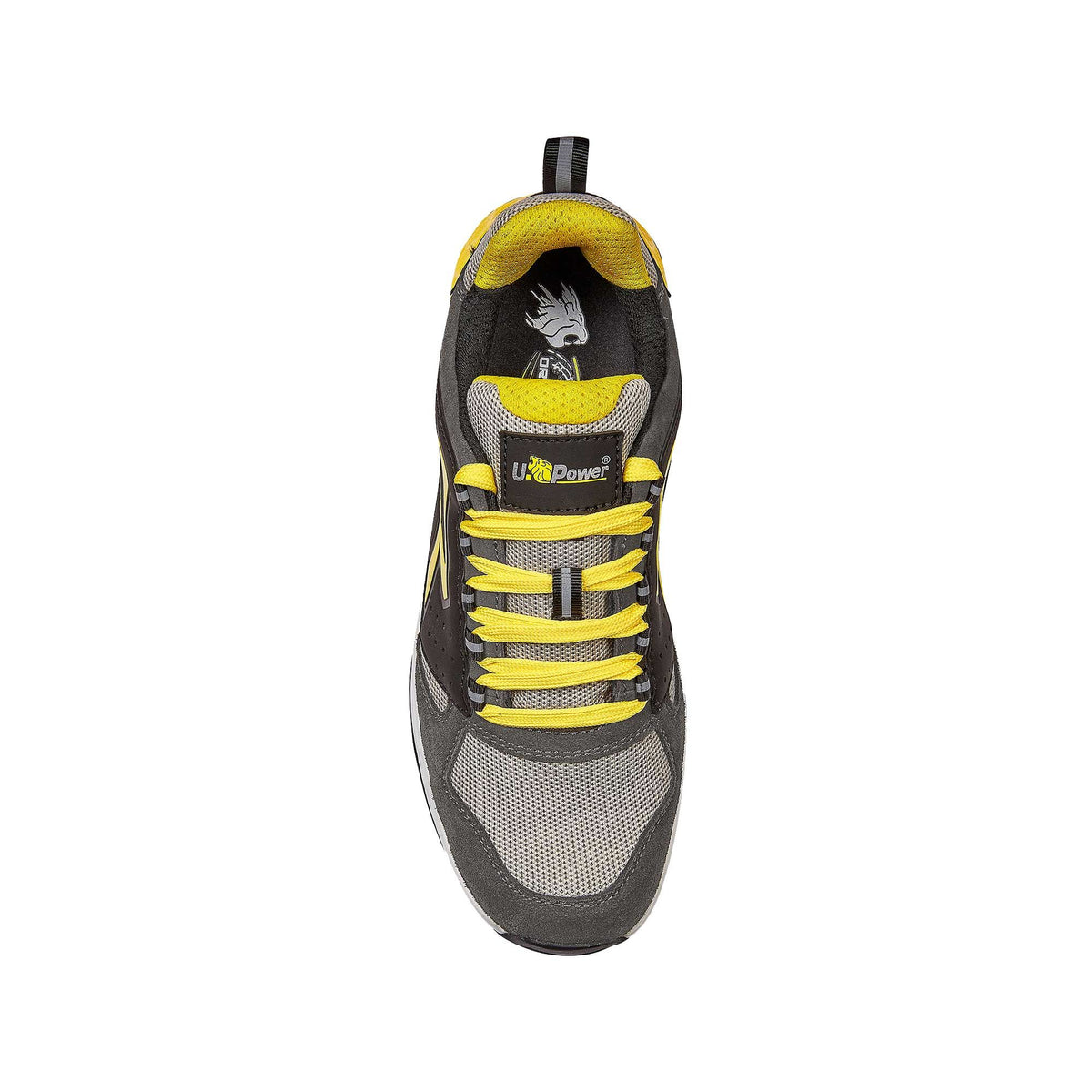 U-Power Sicherheitshalbschuhe S1PS STARK ESD GREY / YELLOW